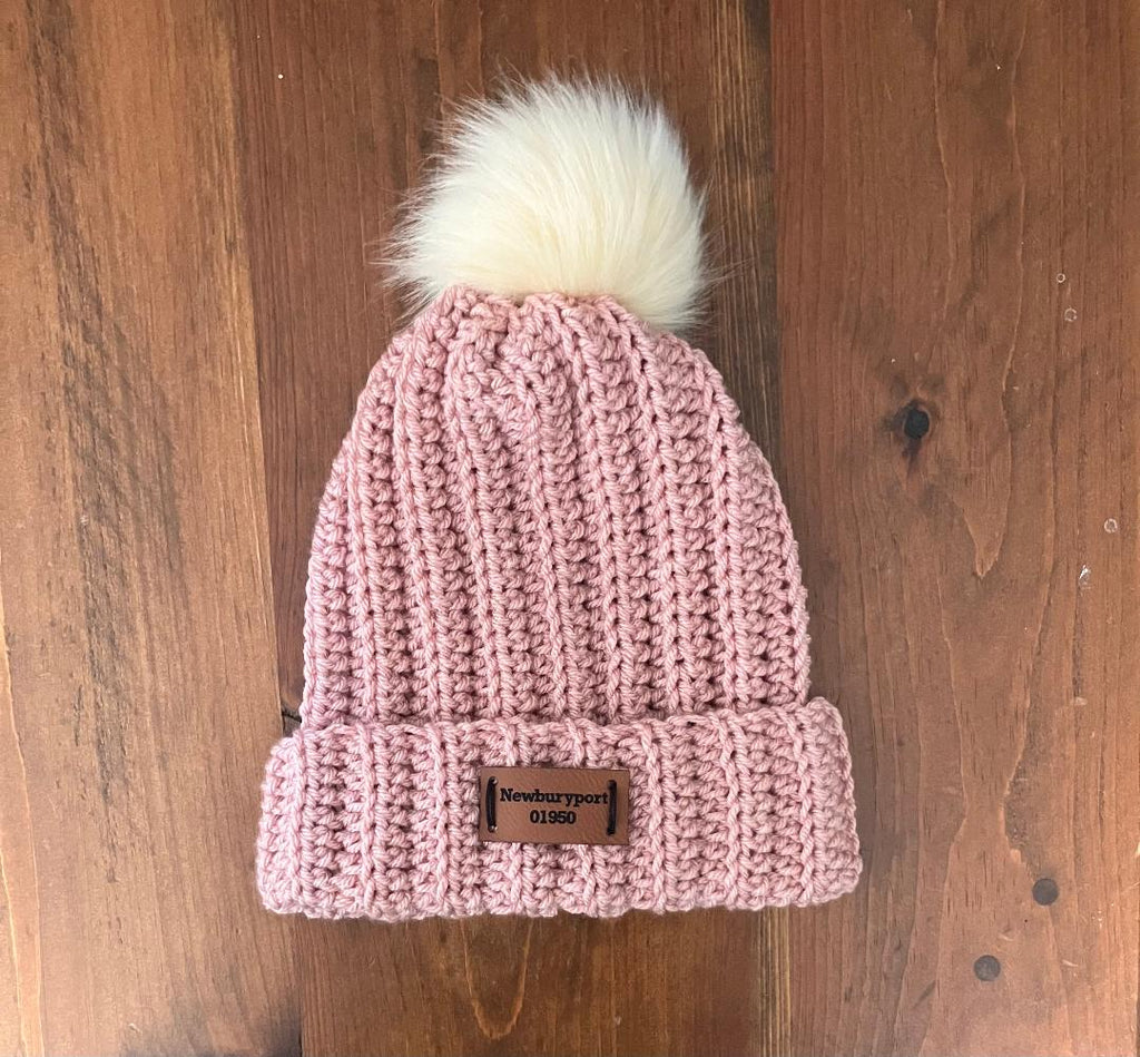 Light Pink Newburyport Beanie (Adult)