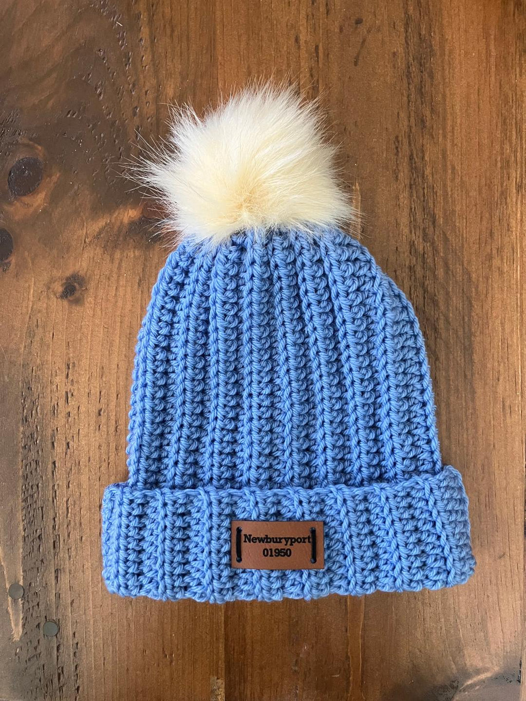 Medium Blue Newburyport Beanie (Adult)