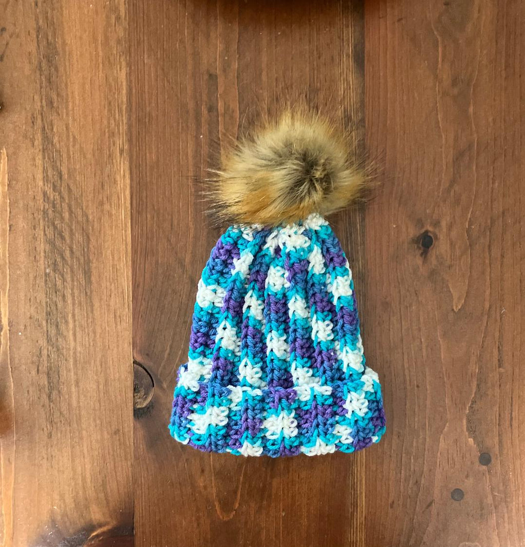 Seaspray Baby Beanie (0-3 months)