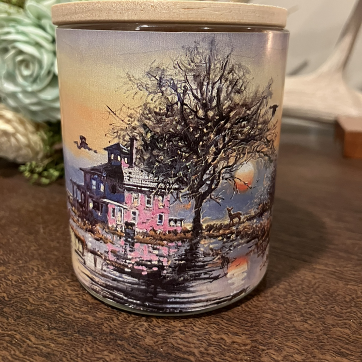 "The Pink House" Candle