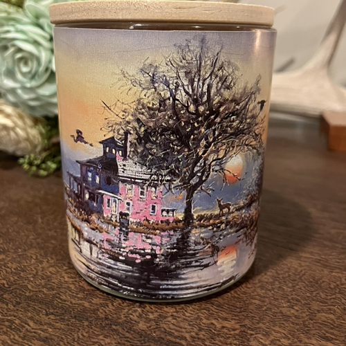 "The Pink House" Candle