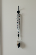 Black, Pink & Blue Lanyard - On Hook
