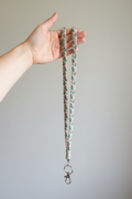 Pink, Sage & Blue Lanyard - Hand Held
